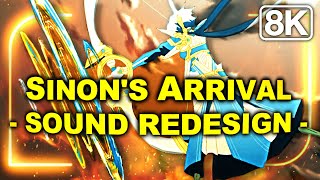 Sinons Arrival  Sound Redesign Sword Art Online Alicization WOU [upl. by Annaira552]