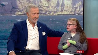 Graeme Souness Isla Grist Skin Disorder Epidermolysis Bullosa On BBC Breakfast 23072024 [upl. by Thomasina]