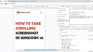 How to Take Scrolling Screenshot in Windows 10 SOLVED [upl. by Ecidnarb]