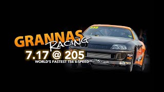 WORLDS FASTEST T56  6SPEED WORLD RECORD 717  205MPH [upl. by Iborian]