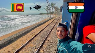 Train Journey to Laccadive Ocean 🌊  Indian in Sri Lanka 🇮🇳🇱🇰 [upl. by Cowen]