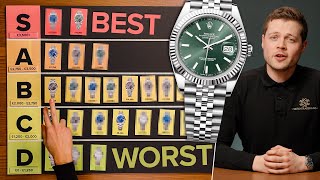 Rolex Datejust 41 Buyers Guide Steel  Dials Ranked Worst to Best [upl. by Darraj]