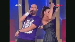 Ivi Adamou amp Stavento  quotSan erthei i meraquot Live at Dancing With The Stars [upl. by Aibat]