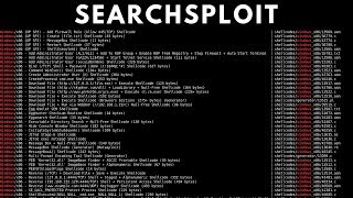 SearchSploit  Searching For Exploits [upl. by Coplin129]