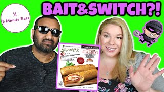 Leonettis Pepperoni amp Cheese Stromboli Review [upl. by Krystalle]