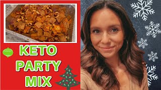 KETO PARTY MIX CHEX MIX  NEISHA LOVES IT [upl. by Barra]