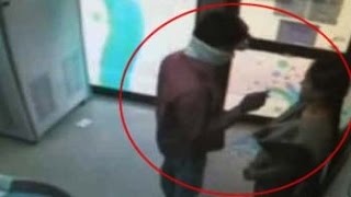 Chilling video of what Hyderabad call centre employee went through at ATM [upl. by Hakan]