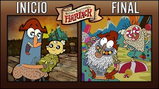 ¿Cómo inicia y termina Flapjack  Te Explico La Historia el misterio de la isla acaramelada [upl. by Nilrak38]