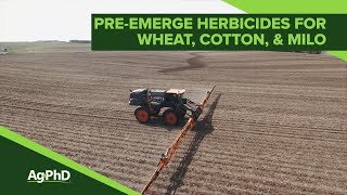 PreEmerge Herbicides For WheatCottonMilo From Ag PhD 1091  Air Date 3319 [upl. by Harv]