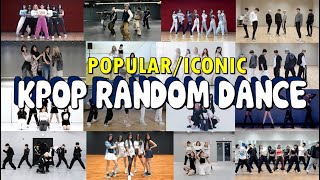 KPOP RANDOM DANCE MIRRORED POPULAR amp ICONIC [upl. by Amathist218]