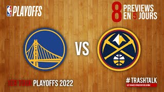 NBA Playoffs 2022  Warriors  Nuggets cest lheure de la grosse preview [upl. by Lynsey596]