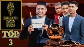 Top 3 Ballon dor 2024 Ronaldo Mbappé amp Bellingham ► Goals Assists Trophies amp Others Update ● HD [upl. by Aleihs]