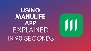 How To Use Manulife App 2024 [upl. by Shirah794]