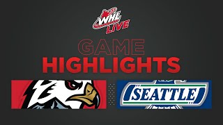 WHL Highlights Winterhawks 1 at Thunderbirds 4  February 25 2023 [upl. by Oiratnom305]