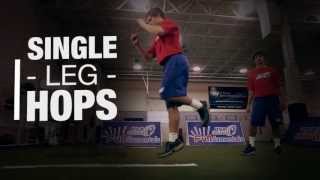 Strength and Conditioning  Single Leg Hops [upl. by Deedahs]