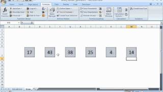 Create an Excel Lottery Number Generator [upl. by Nollid984]