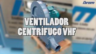 Aplicação para ventilador centrifugo VHF Ibram [upl. by Aicenod]