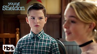 Sheldon Competes With Paige At Bible School Clip  Young Sheldon  TBS [upl. by Entruoc]