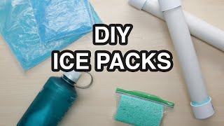 DIY Ice Pack 4 Ways [upl. by Lahpos]