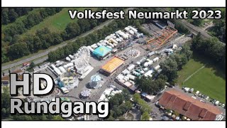 Rundgang 🎡Neumarkter Volksfest 2023 [upl. by Harewood]