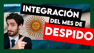 💲⚖️¿Cuánto me corresponde por quotIntegración del Mes de Despidoquot INDEMNIZACIÓN por DESPIDO⚖️💲CURSO 6 [upl. by Enenej153]