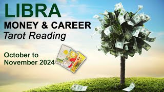 LIBRA MONEY amp CAREER TAROT quotSUCCESS WILL FIND YOUquotquot October to November 2024 moneytarotreading [upl. by Cressi]