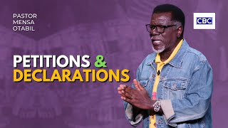 Petitions amp Declarations  Pastor Mensa Otabil [upl. by Aramoix651]