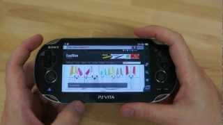 Test PS Vita de chez Sony [upl. by Skiest]