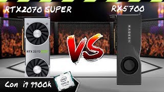 Comparativa RTX 2070 SUPER VS 5700 XT ¿Alguien nos Mintio [upl. by Ilahsiav]