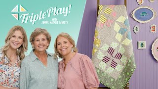 Triple Play How to Make 3 NEW Periwinkle Leg Quilts  Free Quilting Tutorial [upl. by Wren676]