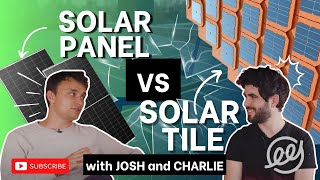 Solar panels vs solar tiles  The ULTIMATE solar showdown [upl. by Elleinahc]