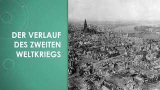 Geschichte Verlauf des Zweiten Weltkriegs einfach und kurz erklärt [upl. by Burck]