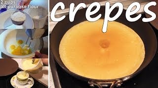 How to make amazing crepes [upl. by Amieva]