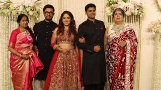 Ira Khan and Nupur Shikhares GRAND wedding reception  Event UNCUT [upl. by Kcirdaed]