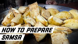 Famous Pastry of Kazakhstan  Samsa Recipe [upl. by Tisbe]