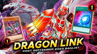 DRAGON LINK Deck  Post September 2023 BANLIST 🚫 Duels Going 1st2nd  Deck Rating 📈 [upl. by Etteluap]