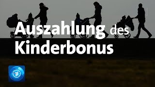 CoronaKonjukturpaket Auszahlung des Kinderbonus beginnt [upl. by Ilajna65]