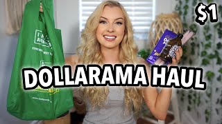 HUGE DOLLARAMA HAUL AMAZING NEW FINDS [upl. by Yssac]