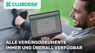 Vereinssoftware ClubDesk Dokumente erstellen amp archivieren [upl. by Aliakim]