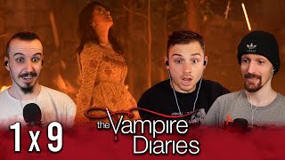 The Vampire Diaries 1x9 Reaction quotHistory Repeatingquot [upl. by Quenby]