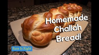 Homemade Challah Bread [upl. by Jennette]