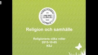 Religionens roll i samhället [upl. by Schear237]