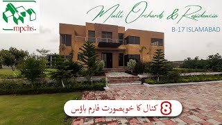 8 Kanal Beautiful Farm House in Multi Residencia and Orchards  MPCHS Islamabad [upl. by Swann380]