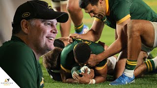 Rassie Erasmus reacts to Springboks tight win vs All Blacks  South Africa Press Conference [upl. by Ihsar]