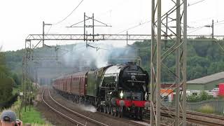 A1 60163 Tornado at speed with The Cheshireman [upl. by Flavio]