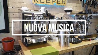 Nuova Simonelli Musica  Espresso Shots [upl. by Revned]