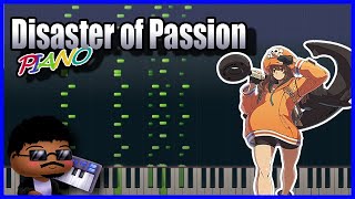 ♪ Disaster of Passion Piano Tutorial Guilty Gear Strive Mays Theme [upl. by Annairol]