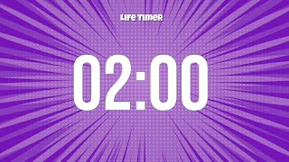 2 Minute Timer with Ticking Sound 🎵🎧 [upl. by Thera720]