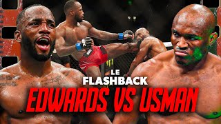 LEON EDWARDS vs KAMARU USMAN LE PLUS GRAND UPSET DE LUFC  LE FLASHBACK 43 [upl. by Aseeram]