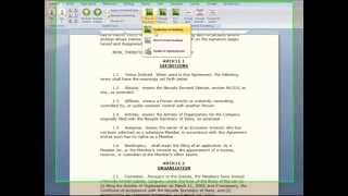 KWIK Numbers MS Word Outlining Tool Demo [upl. by Eanaj]